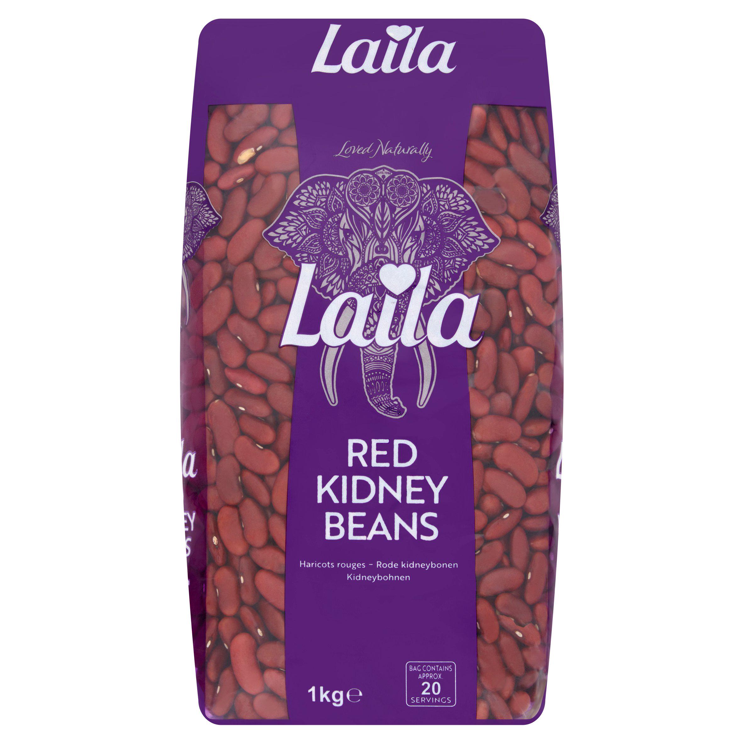 Laila Red Kidney Beans Dry Beans 1kg