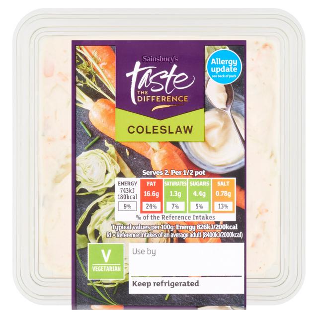 Sainsburys Sainsbury's Coleslaw, Taste the Difference 180g