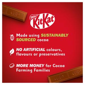KitKat Chunky Peanut Butter Chocolate Bar Multipack x4 34g - gallery image 3