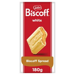 Lotus Biscoff White Chocolate with Biscoff Cream 180g