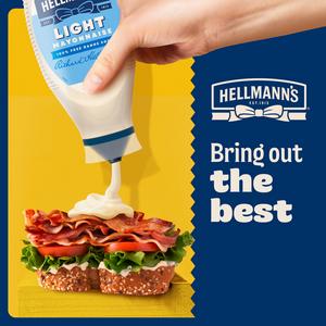 Hellmann's 580ml Light Mayonnaise Condiment - gallery image 3