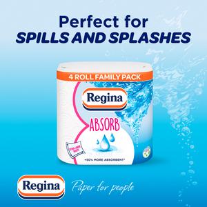 Regina Absorb Kitchen Towel Rolls x4 - gallery image 4