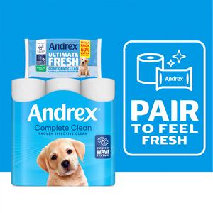 Andrex Ultimate Fresh Mega Flushable Odour Control Moist Toilet Tissue Wipes Single Pack 50% Extra Sheets x56 - gallery image 5
