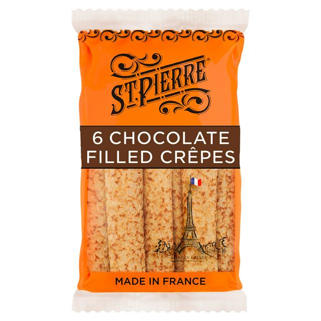 St Pierre Chocolate Filled Crepes x6 - gallery image 1