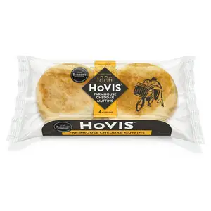 Hovis Farmhouse Cheddar Muffins x4