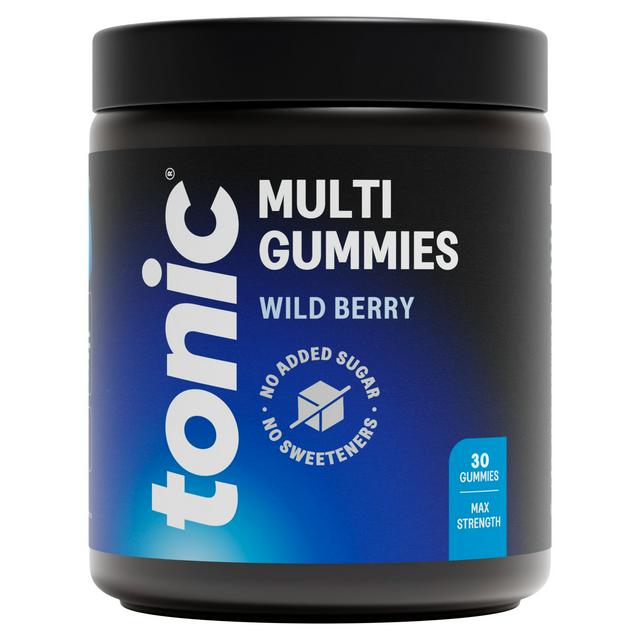 Tonic Health Adult Multivitamins Natural Wild Berry Flavour Max Strength Gummies x30 - gallery image 1