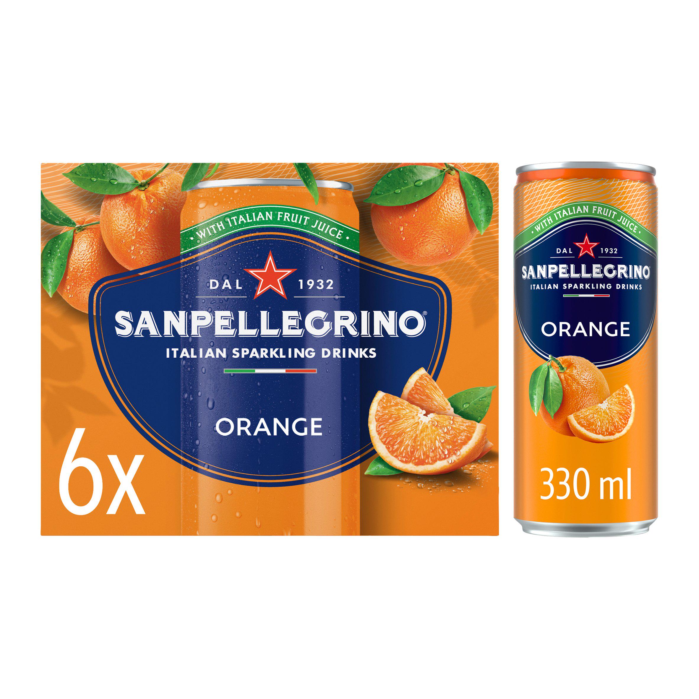 San Pellegrino Orange 6x330ml