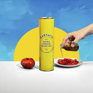 Karyatis Greek Extra Virgin Olive Oil 1L - gallery image 2