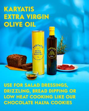 Karyatis Greek Extra Virgin Olive Oil 1L - gallery image 3