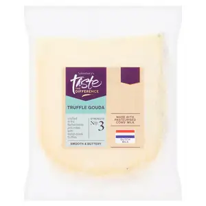 Sainsbury's Truffle Gouda, Taste the Difference 180g