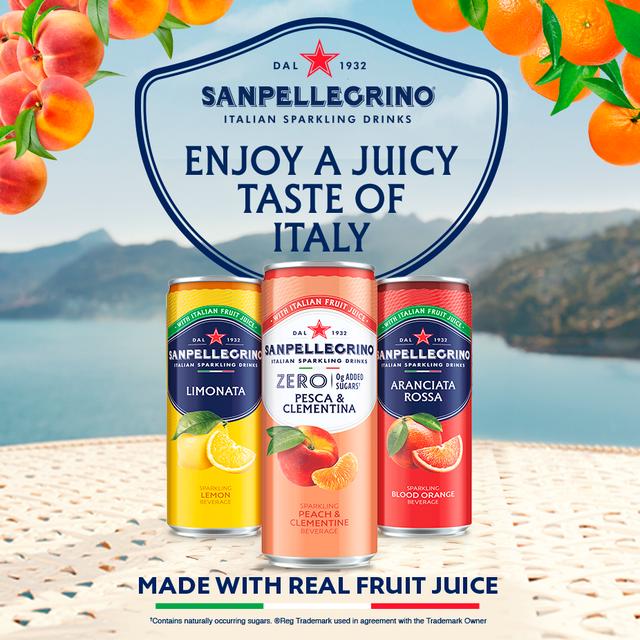 San Pellegrino Lemon 6x330ml | Sainsbury's