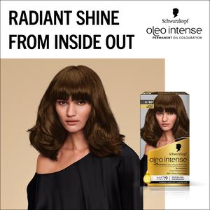 Schwarzkopf Oleo Intense Oil Colouration 4-60 Gold Brown Permanent Hair Dye - gallery image 6