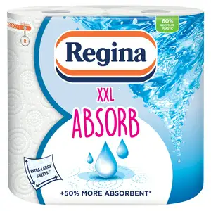 Regina Absorb Kitchen Towel Rolls x2 