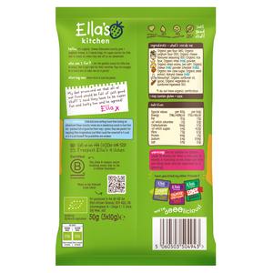 Ella's Kitchen Organic Crunchy Cheesy Pea Crisps Kids Snack Multipack 3+ Years 5x10g - gallery image 2