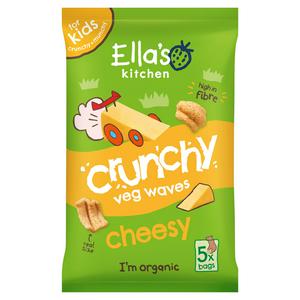Ella's Kitchen Organic Crunchy Cheesy Pea Crisps Kids Snack ...