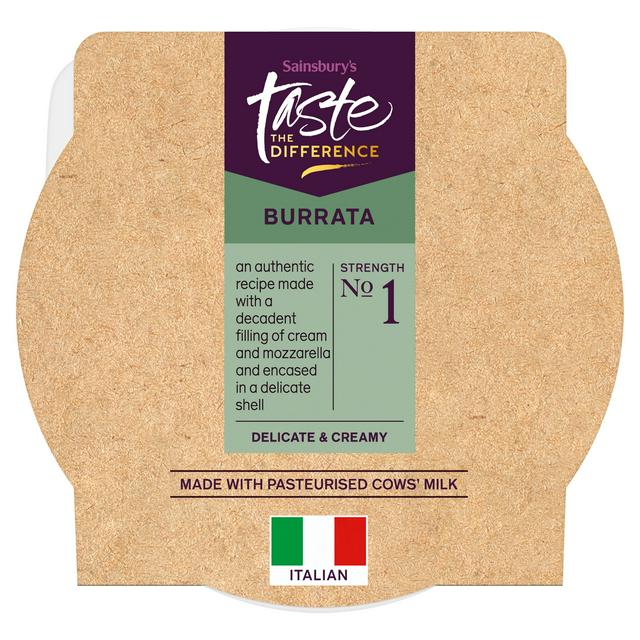 Taste the Difference Sainsbury's Italian Burrata, Taste the Difference 150g