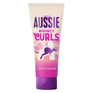 Aussie Bouncy Curls Jojoba Macadamia Nut & Coconut Oils Conditioner For Wavy & Curly Hair