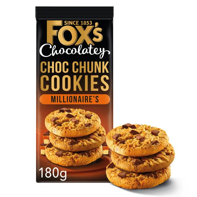 Fox's 180g Chocolatey Biscuits Millionaire's Chocolate Cookies - gallery image 1