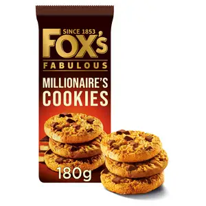 Fox's Biscuits Fabulous Millionaire's Cookies 180g