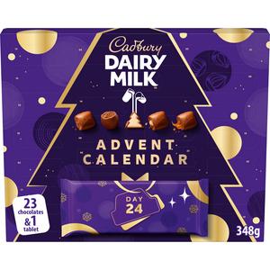 Cadbury Dairy Milk 340g Chocolate Extra Special Day 24 Advent Calendar - gallery image 4