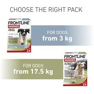 Frontline Wormer Flavoured Tablets For Dogs x2 - gallery image 6