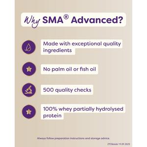 SMA Advanced First Infant Baby Milk Powder Formula From Birth 800g - gallery image 4