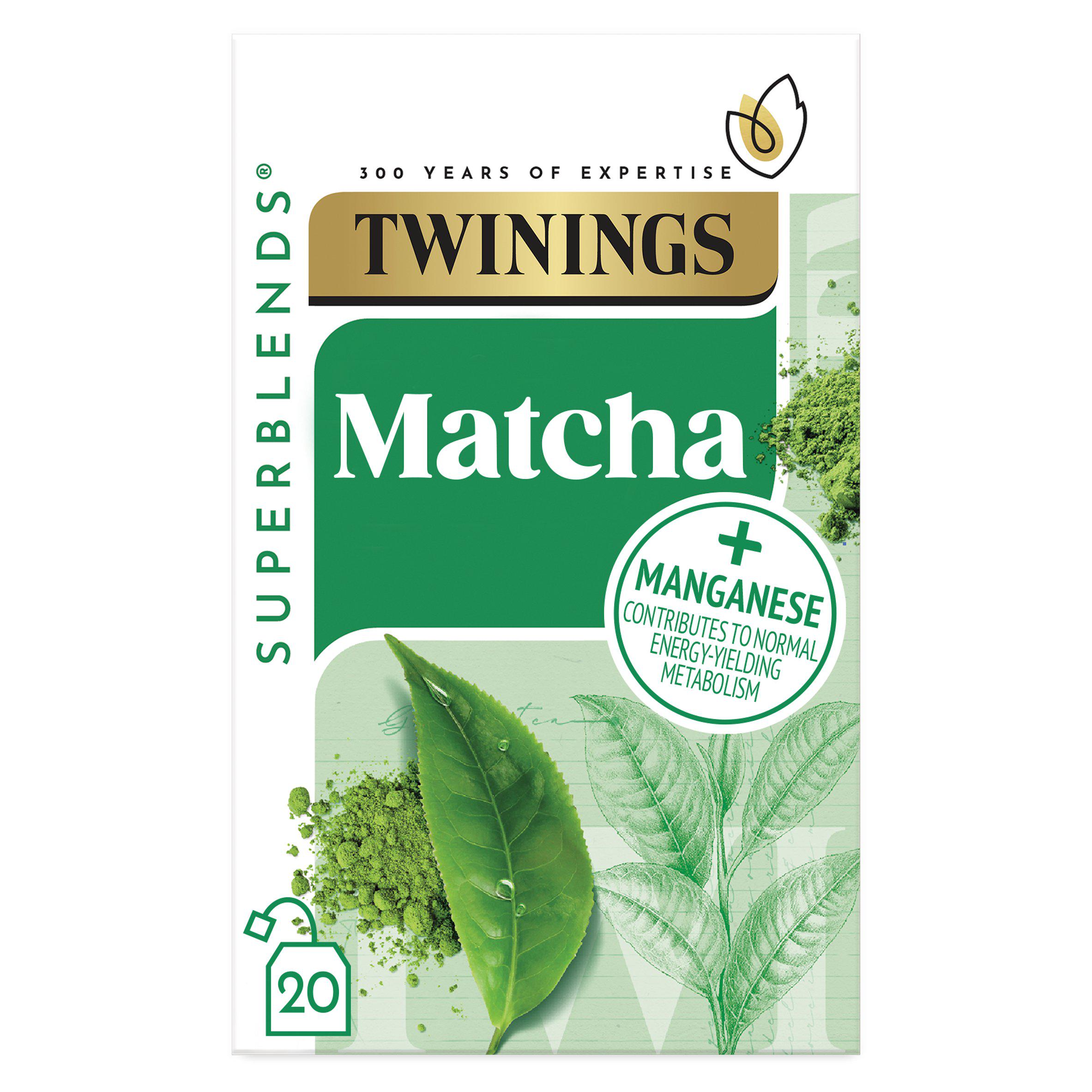 Twinings Superblends Super Green Matcha Tea Bags 40g