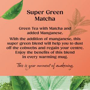 Twinings Superblends Super Green Matcha Plant-Based Tea Bags 40g x20 - gallery image 2