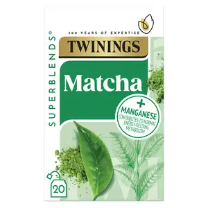 Twinings Superblends Super Green Matcha Plant-Based Tea Bags 40g x20