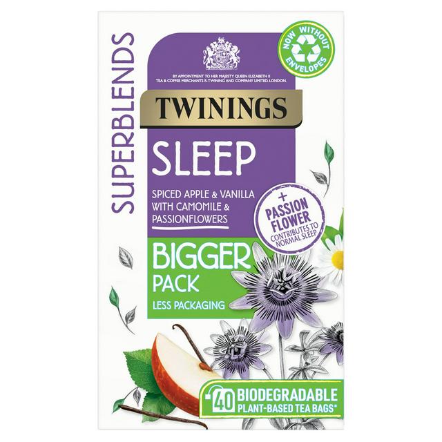 Twinings Superblends Sleep with Spiced Apple & Camomile, 20 Tea