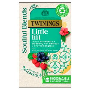 Twinings Soulful Blends Little Lift 20 Plant-Based Tea Bags ...