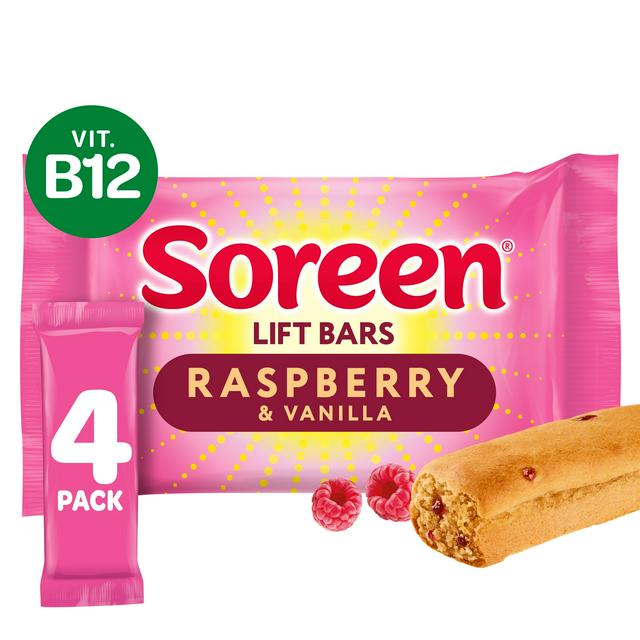 Soreen Lift Bars Raspberry & Vanilla x4 - gallery image 1
