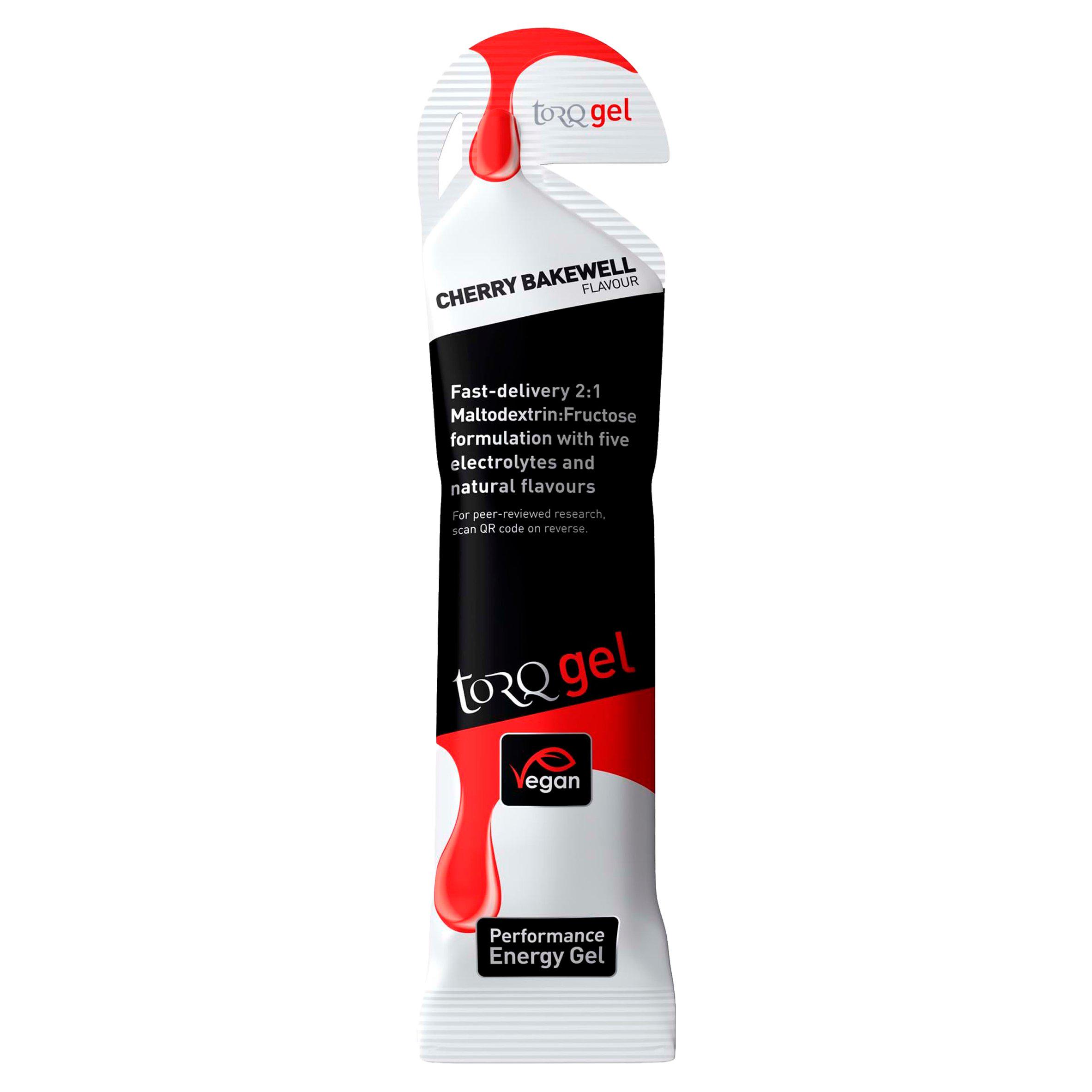 Torq Energy Gel Cherry Bakewell Flavour 45g