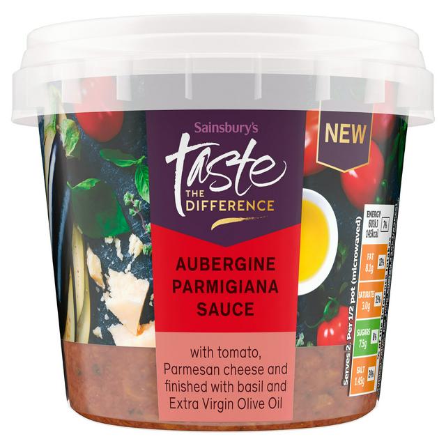 Taste the Difference Sainsbury's Aubergine Parmigiana Sauce, Taste the Difference 350g