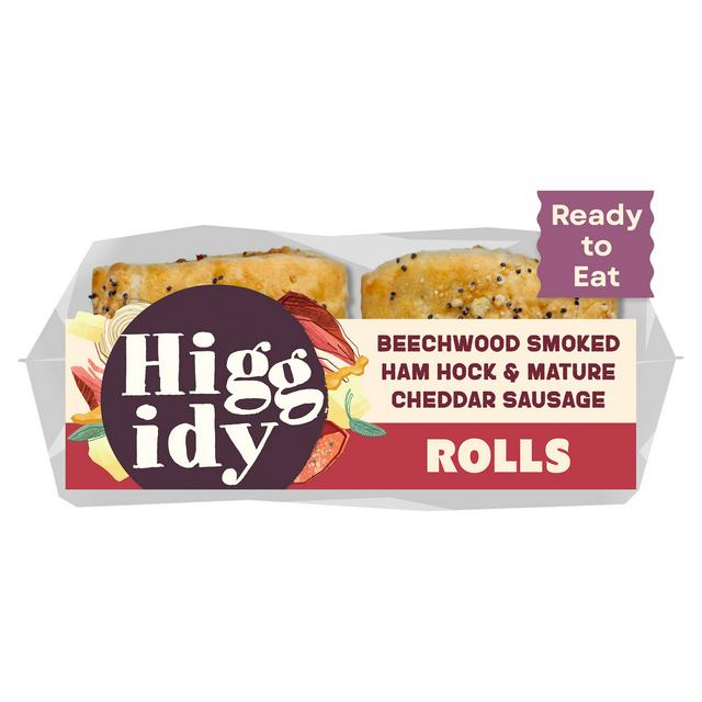 Higgidy Ham Hock & Cheddar Sausage Rolls 54g - gallery image 1