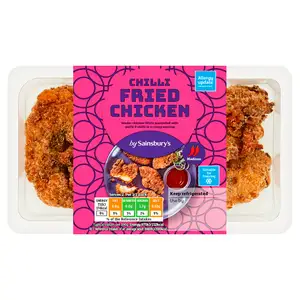 Sainsbury's Chinese Chilli Fried Chicken Ready Meal Side For 2 150g