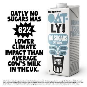 Oatly No Sugars Long Life Oat Drink 1L - gallery image 4