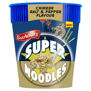 Batchelors Super Noodles Chinese Salt & Pepper Chicken Flavour Instant Noodle Pot 75g