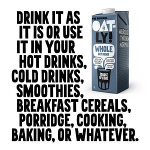 Oatly Whole Long Life Oat Drink 1L - gallery image 3