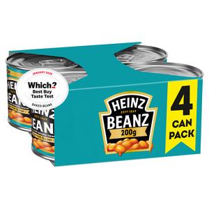 Heinz Baked Beans in Tomato Sauce 4x200g - gallery image 2