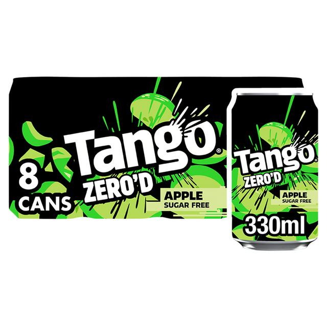 Tango Apple Sugar Free Can 8x330ml - gallery image 1