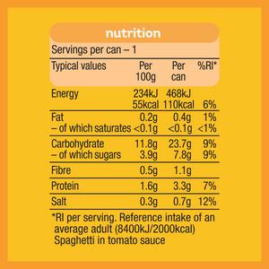 Heinz Spaghetti Great Value Pack 4 x 200g - gallery image 5
