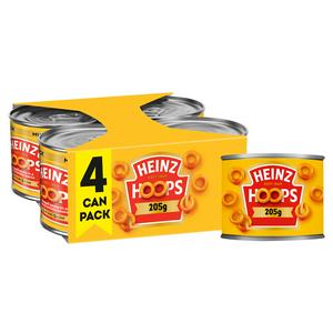 Heinz Spaghetti Hoops Great Value Pack 4x205g