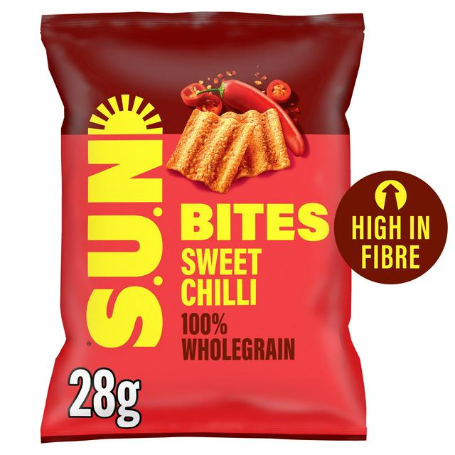 Sunbites Sun Ripened Sweet Chilli Snacks Grab Bag Crisps 28g - gallery image 1
