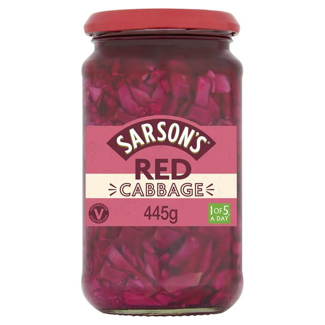 Sarson's 445g Sweet and Mild Red Cabbage (215g*) - gallery image 1