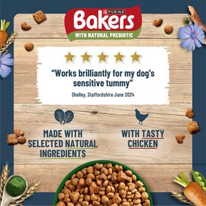 Bakers Small Dog Sensitive Tummy Chicken Dry Dog Food 2.7kg - gallery image 5
