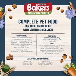 Bakers Small Dog Sensitive Tummy Chicken Dry Dog Food 2.7kg - gallery image 6