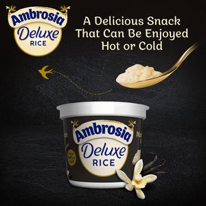 Ambrosia Deluxe 2 x 110g Madagascan Vanilla Rice Pudding Dessert Snack Pots - gallery image 5