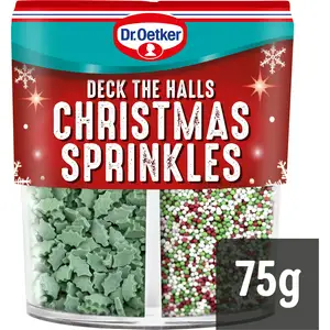 Dr. Oetker Deck the Halls Christmas Sprinkles 75g