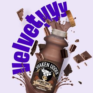 Shaken Udder Double Choc Milkshake 330ml - gallery image 4